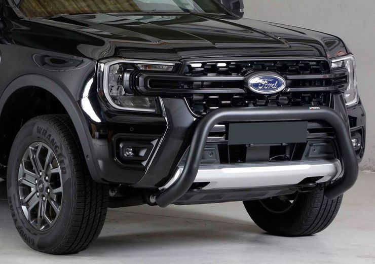 Frontschutzbügel schwarz matt 76mm für Ford Ranger Modelle ab